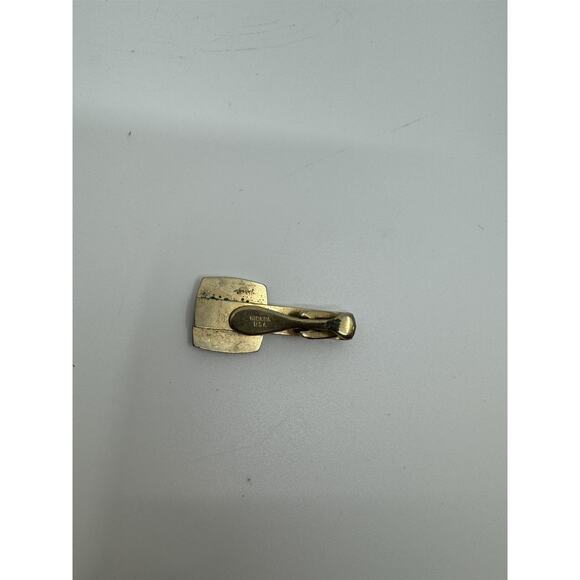 Vintage Hickok USA Trojan Spartan Tie Clip Tie Bar Gold-Toned - Picture 5 of 9